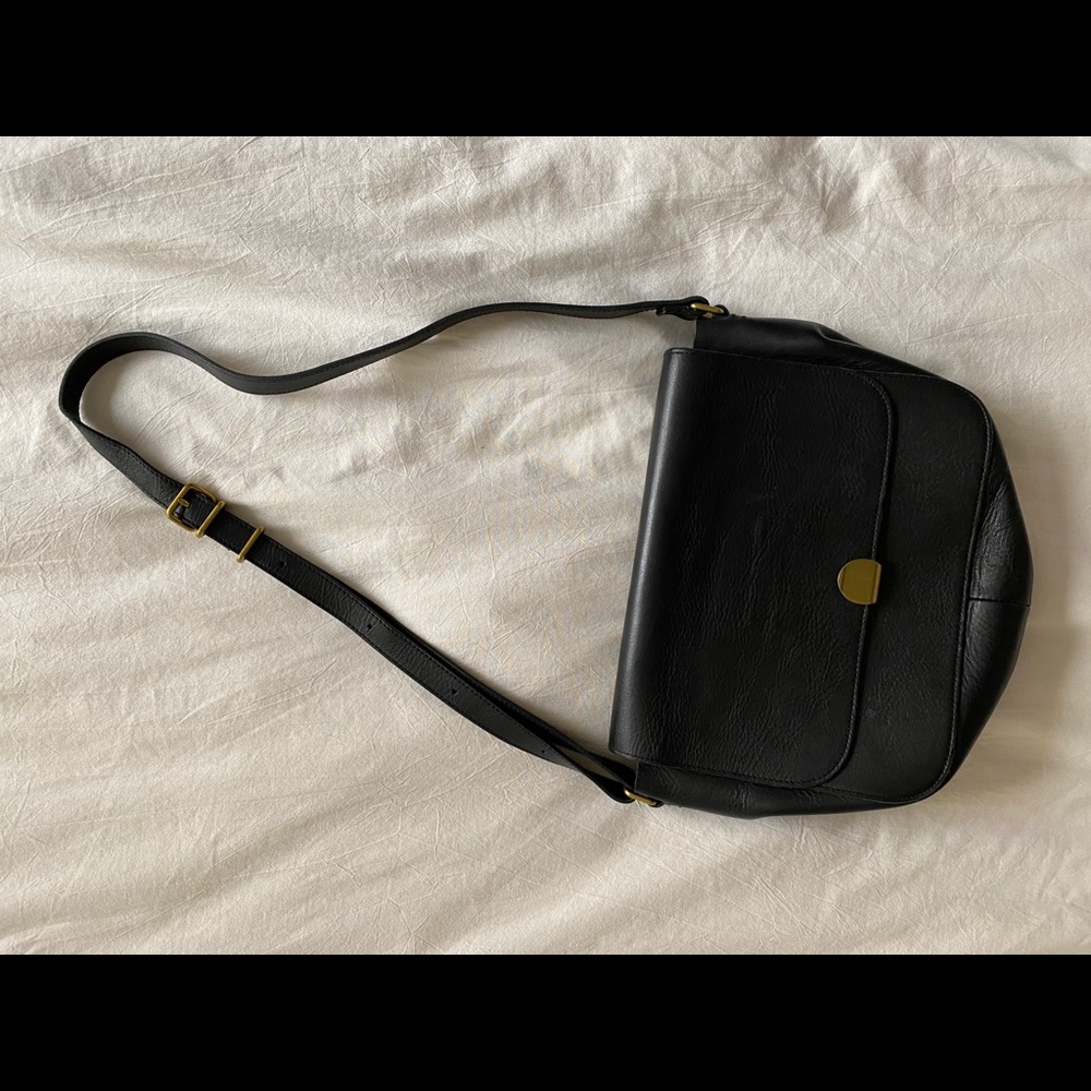 MADEWELL LEATHER SHOULDER BAG